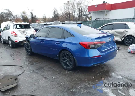 2022 Honda Civic Sport z USA, uszkodzony, nr VIN 2HGFE2F56NH540130